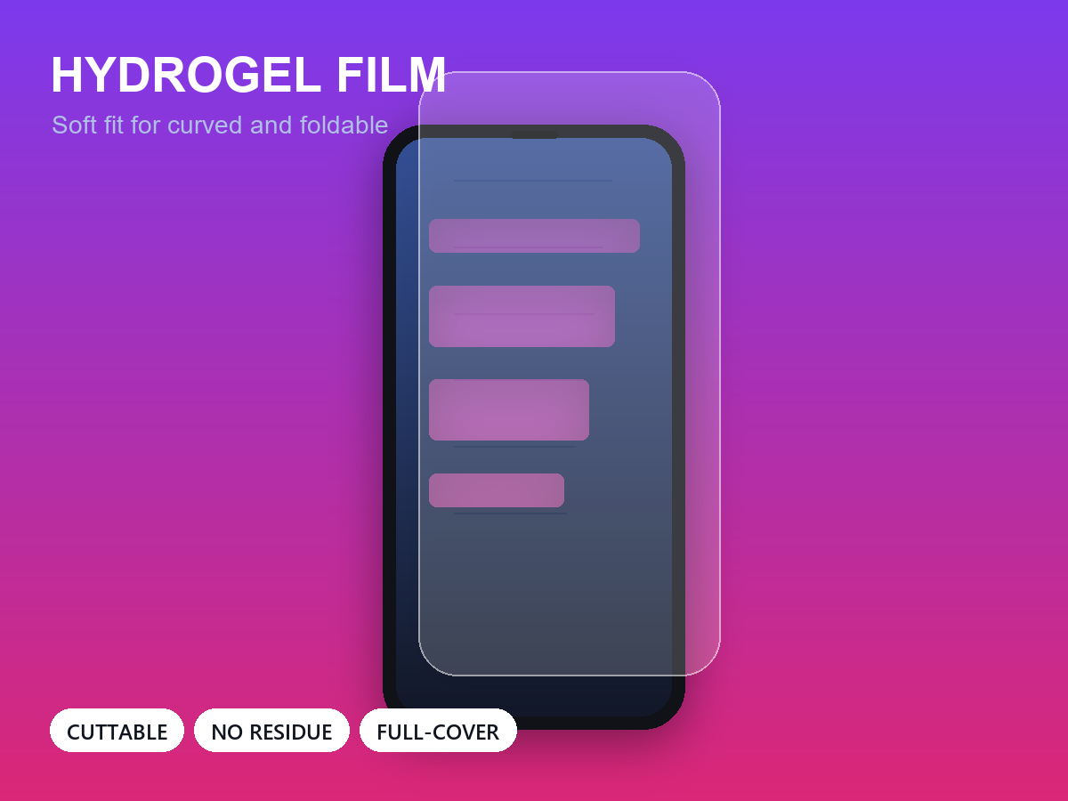 hydrogel film series